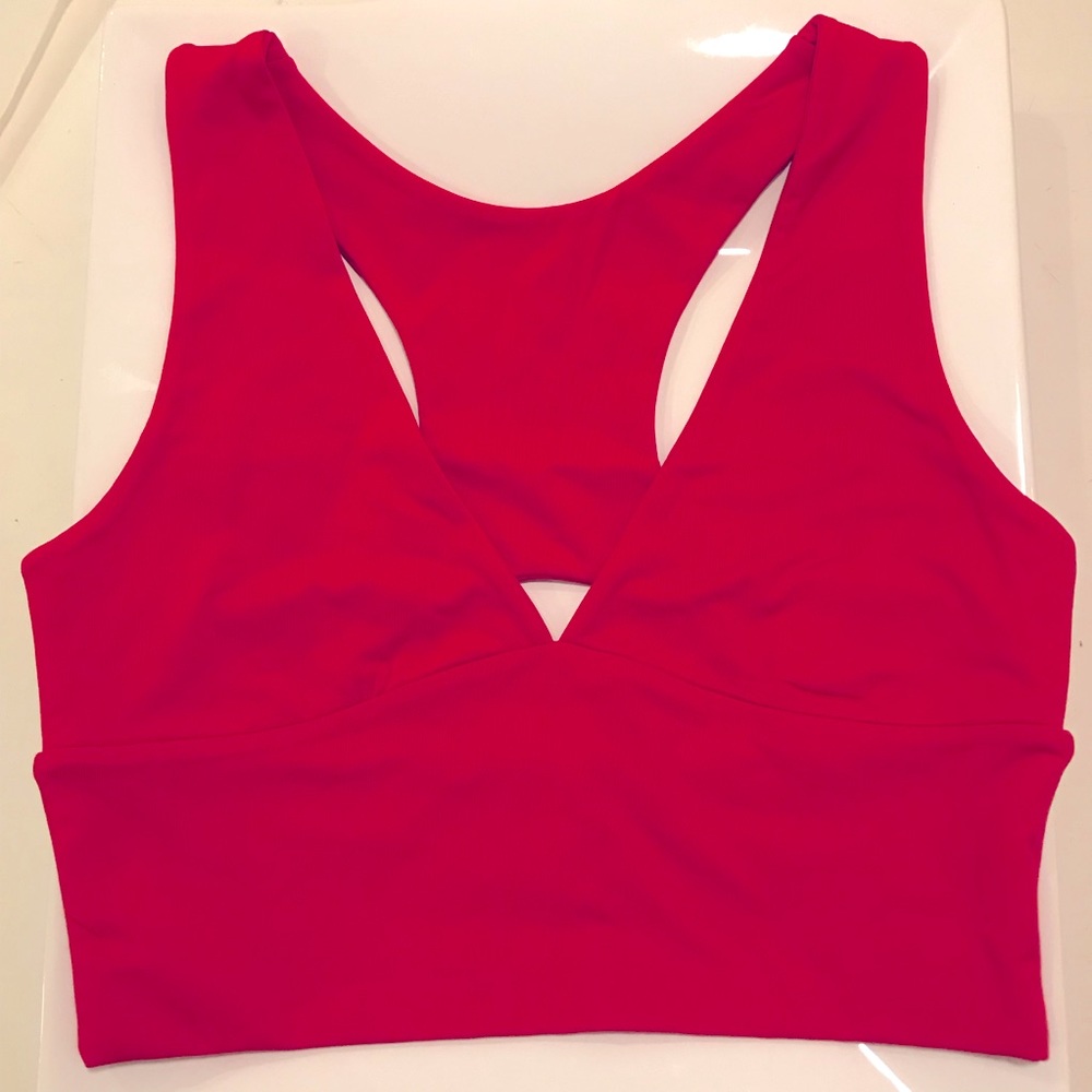 AEPEBO Red Crop Top Small